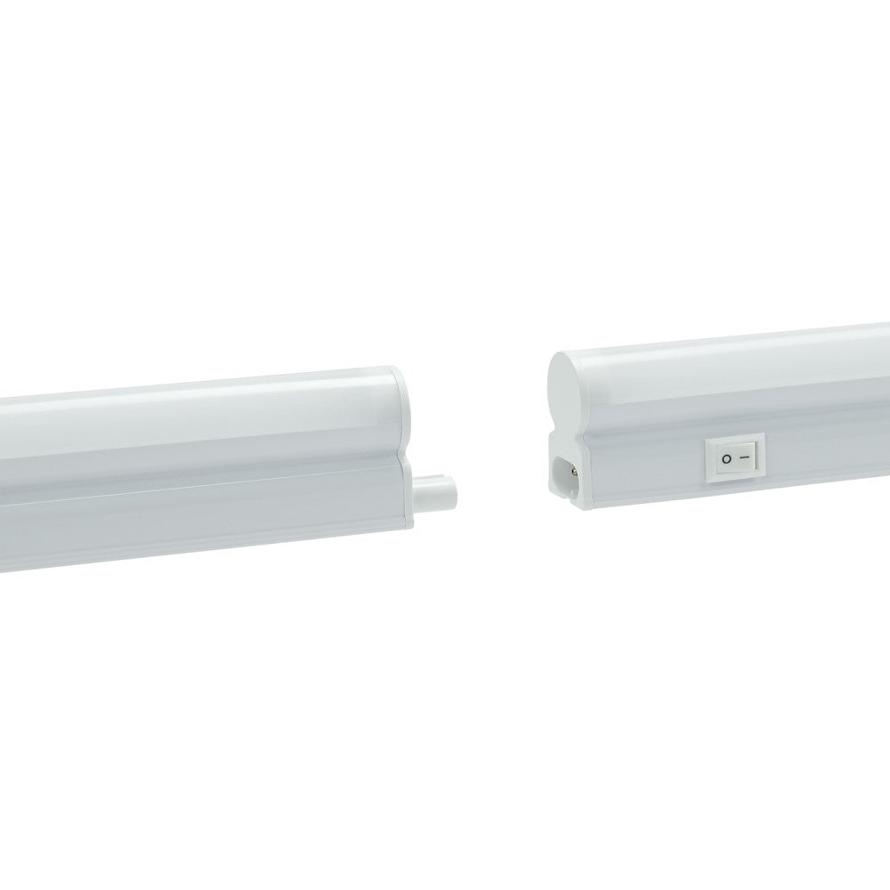 Skabskontakt T5 10W 900mm Varm Hvid 230V IP20 Hvid Til/Fra Effekt 10W Input 230V 1000lm RA80