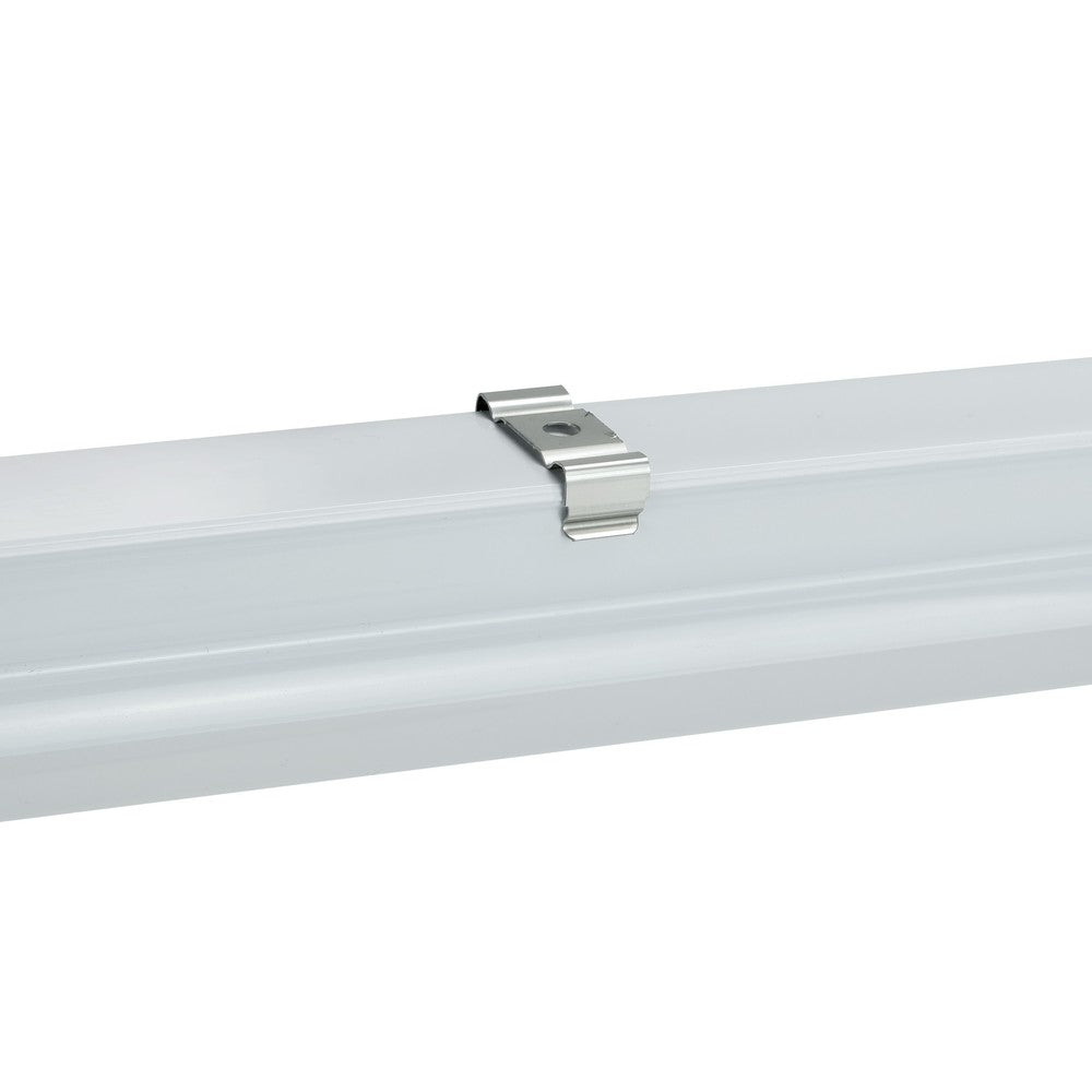 Skabskontakt T5 14W - 1200mm, Varm Hvid, 230V, 120°, IP20, Hvid, Til/Fra - Effekt: 14W, Input: 230V, 1400lm, RA80