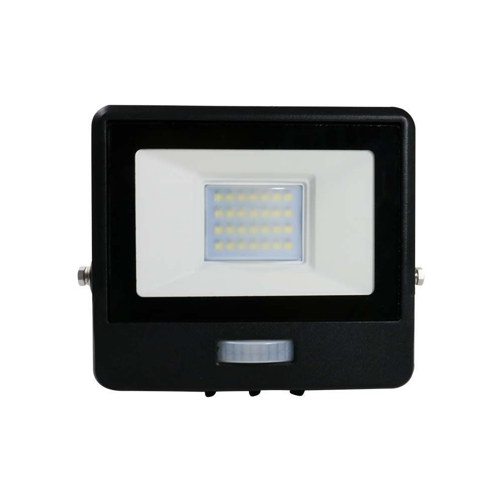 V-Tac 20W LED projektør med sensor - SMD, Samsung LED chip - 5 års garanti