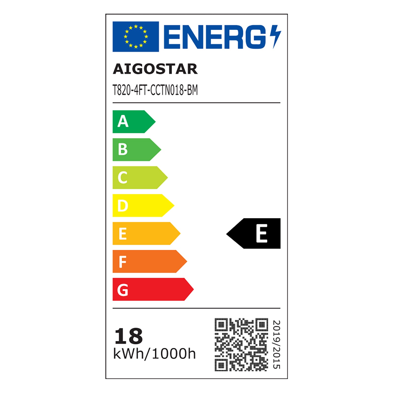 Bluetooth Mesh Smart T8 LED Rør - 18W, CCT, 120 cm