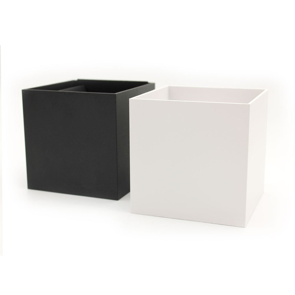 LEDlife CUBIC 6W væglampe - Hvid, firkantet, op/ned, justerbar, inde/ude, IP65, inkl. lyskilde