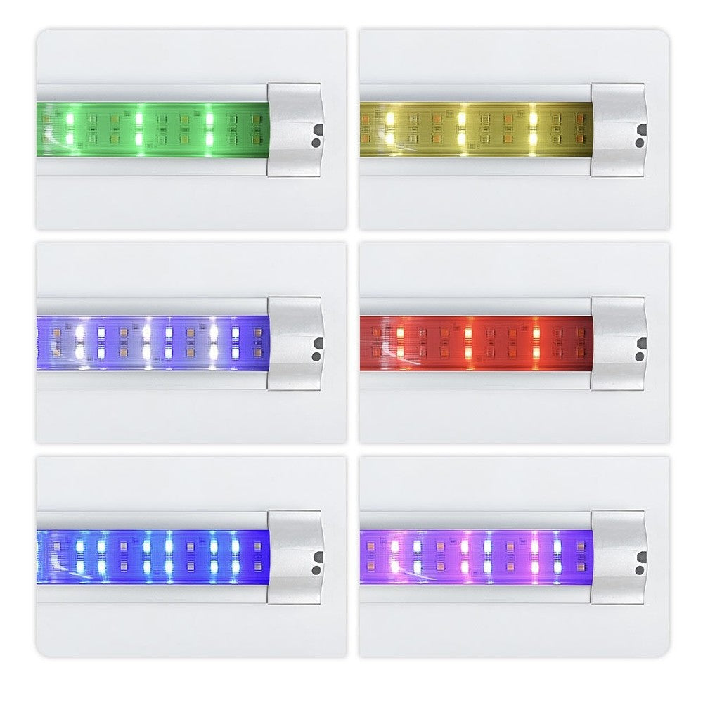 60 cm RGBW Wifi Akvariearmatur - 16W LED, IP67, 800lm
