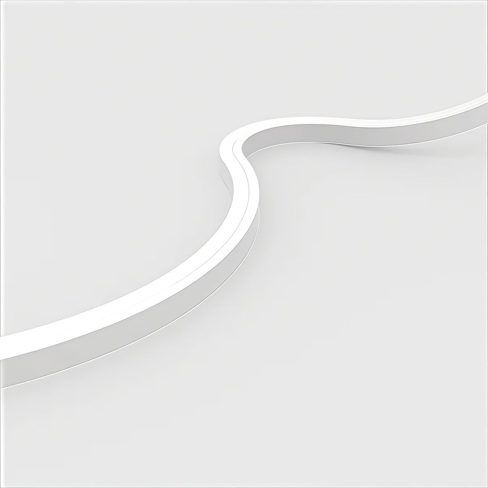 AnyCut Neon Flex 10x10 Blå LED strip - 5m, 8W/m, 12V, Ingen klippeafstand