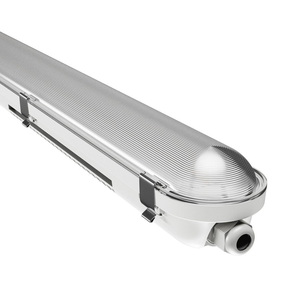 Limea Gigant Pro 40W/30W/20W/10W - Vandtæt 1200mm, Neutral Hvid, 230V, 120°, IP66, IK10, 1190x72x70mm
