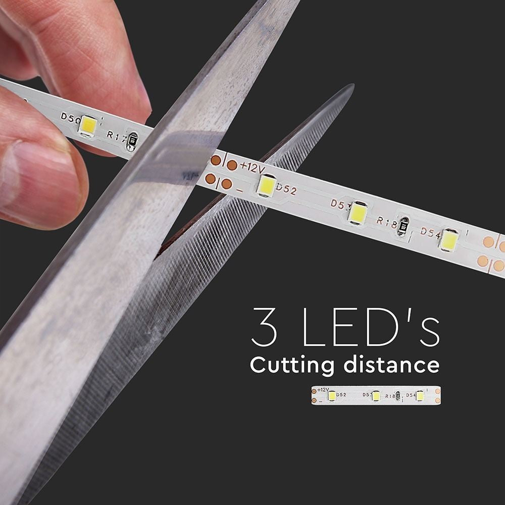 V-Tac 4,2W/m LED strip - 5m, 60 LED pr. meter