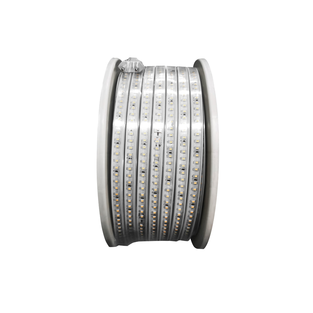 Arbejdslys 50m 230V LED strip - IP67, 180 LED/m, 14,5W/m, 1450 lm/m, Effekt: 725W