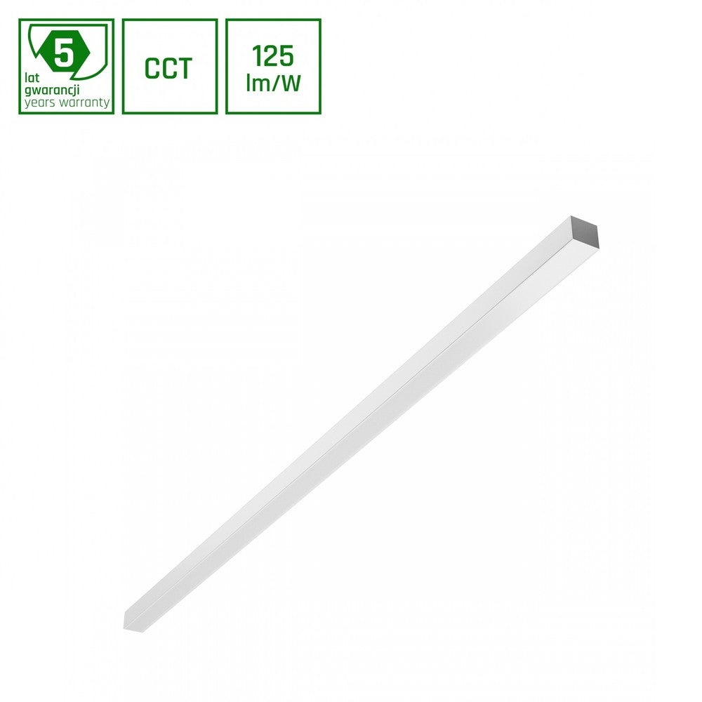 Allday Basic 50W LED Loftlampe - Hvid, 5000lm, RA80, 5 års garanti