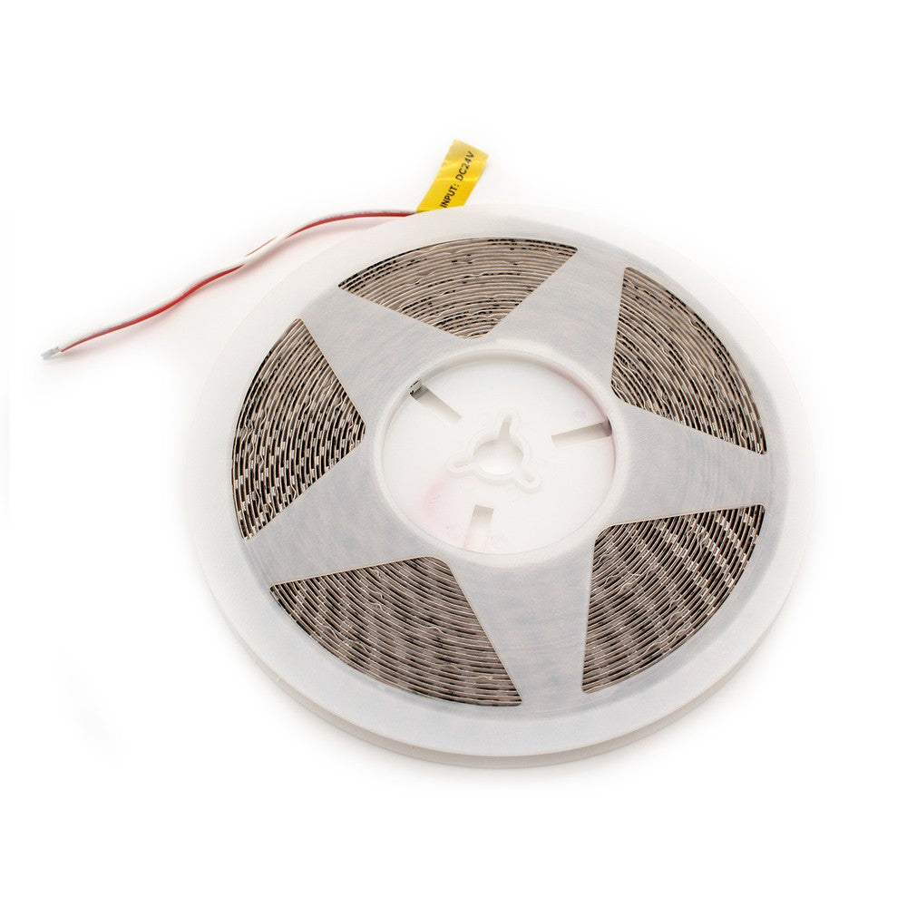 10m LED strip RA98, 10W/m - IP20, 24V, 120 LED pr. meter - Hvidt lys med høj farvegengivelse