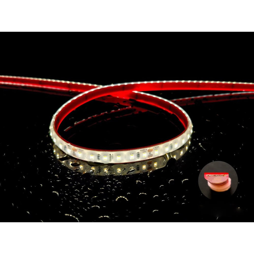 Osram 11W/m LED strip, vandtæt - 5m, IP68, 120 LED pr. meter, 24V, RA92