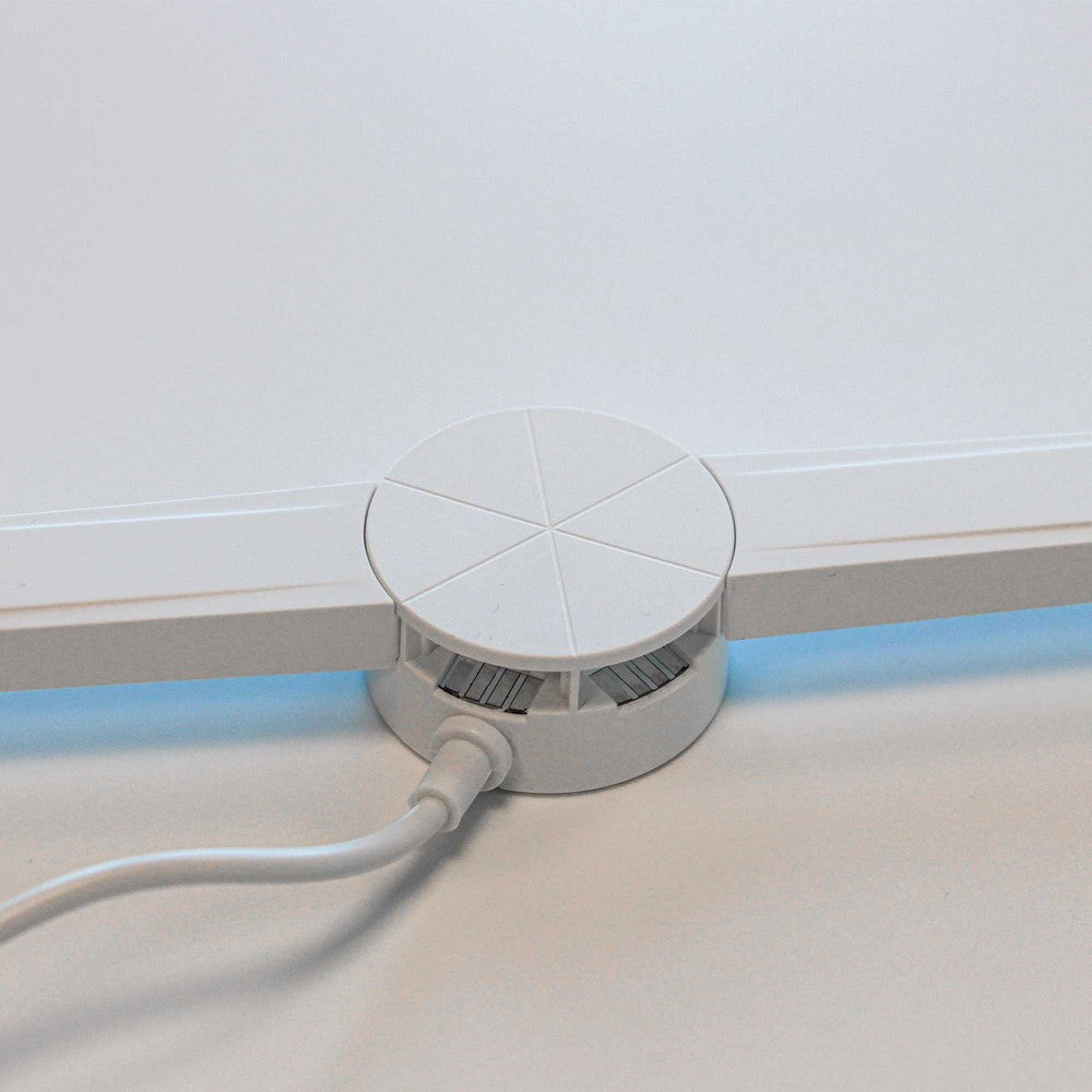 RGBIC væg LED sæt med 6 lysskinner, Bluetooth app og USB-tilslutning - effekt 5,5W, input 5V