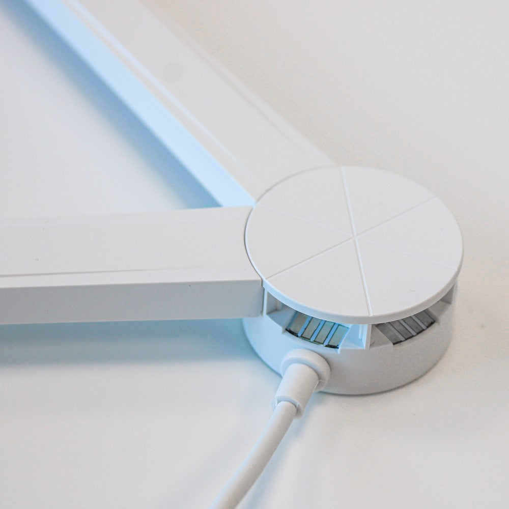 RGBIC væg LED sæt med 6 lysskinner, Bluetooth app og USB-tilslutning - effekt 5,5W, input 5V