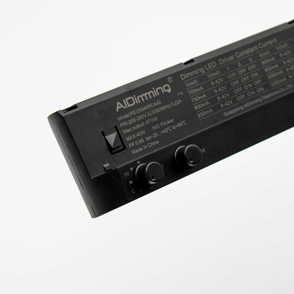 LEDlife PRO-CCT dæmpbar skinnespot 30W - Justerbar CCT + lysstyrke, Sort, 120lm/w, RA92, 3900lm, Flicker free