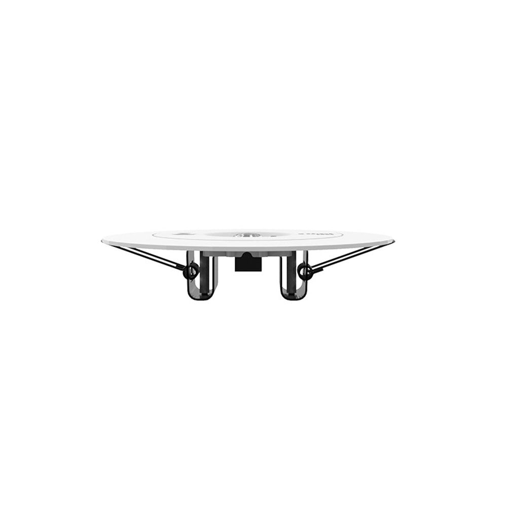 LED nødbelysning spot til loft, 3W - 3 timers batteri, Philips LED, Hvid - Ø7,5-12,5cm, 230V, 360lm