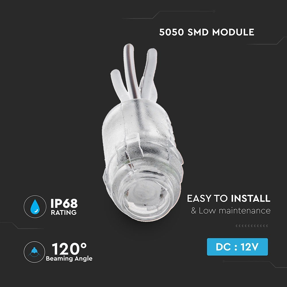 5050 Modul 0.24W Grøn LED Lyskilde med 20lm Lysstyrke og IP68 Vandtæt Design
