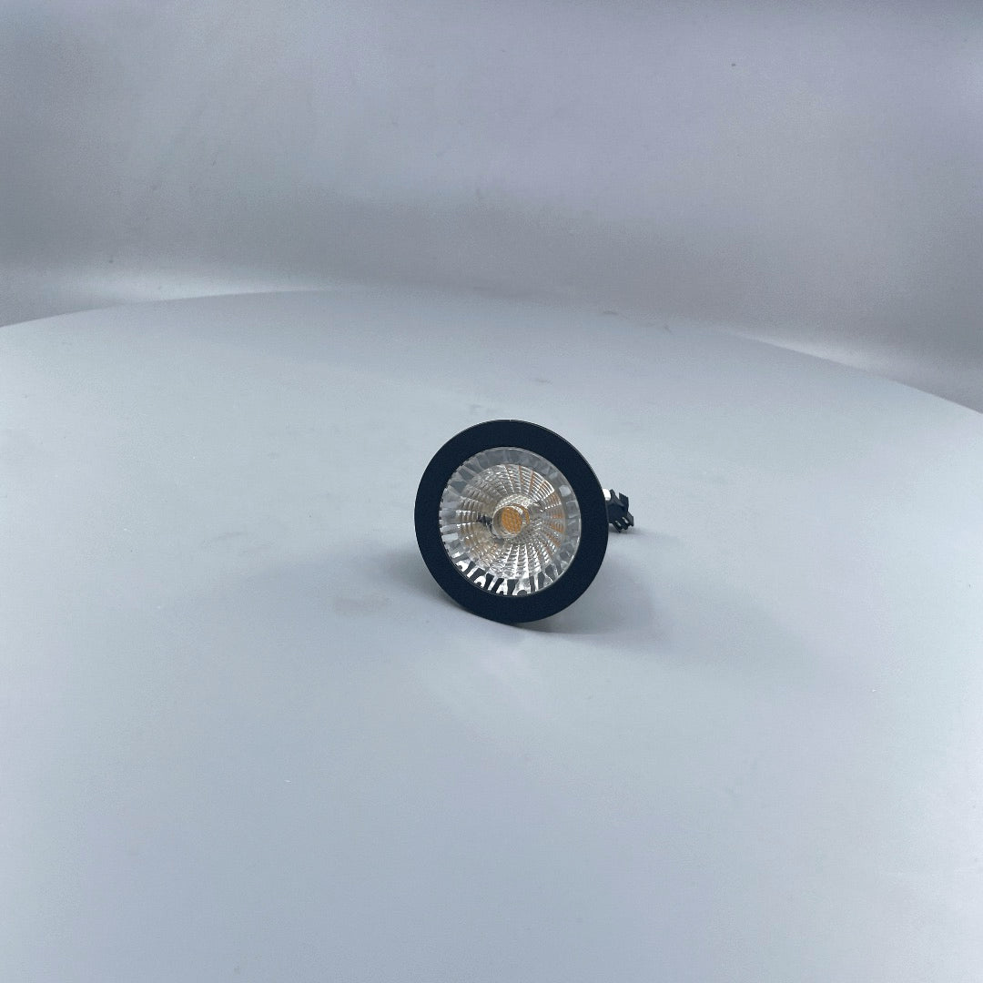 Daxtor 5W Sharp LED til Easy 2-Change – 3000K, mat sort (360° frame 24)