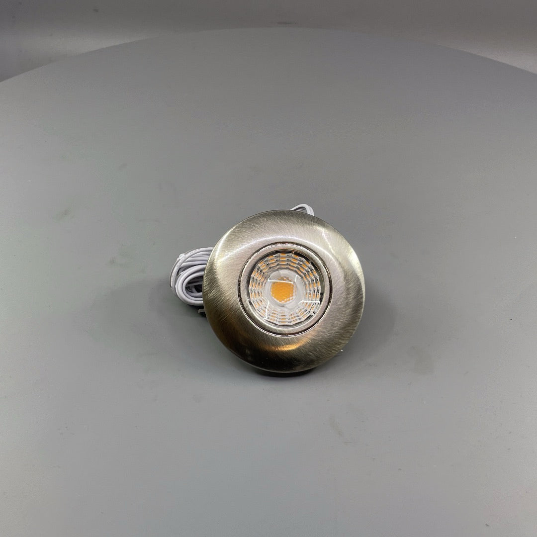 Daxtor Easy 2-Place 2 LED møbelspot 2700K - Satin nikkel (360° frame 24)