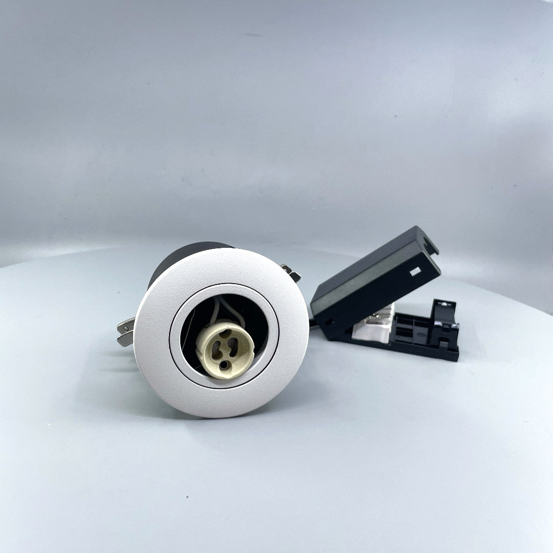 Easy 2-Install 66 GU10 indbygningsspot – hvid (360° frame 24)