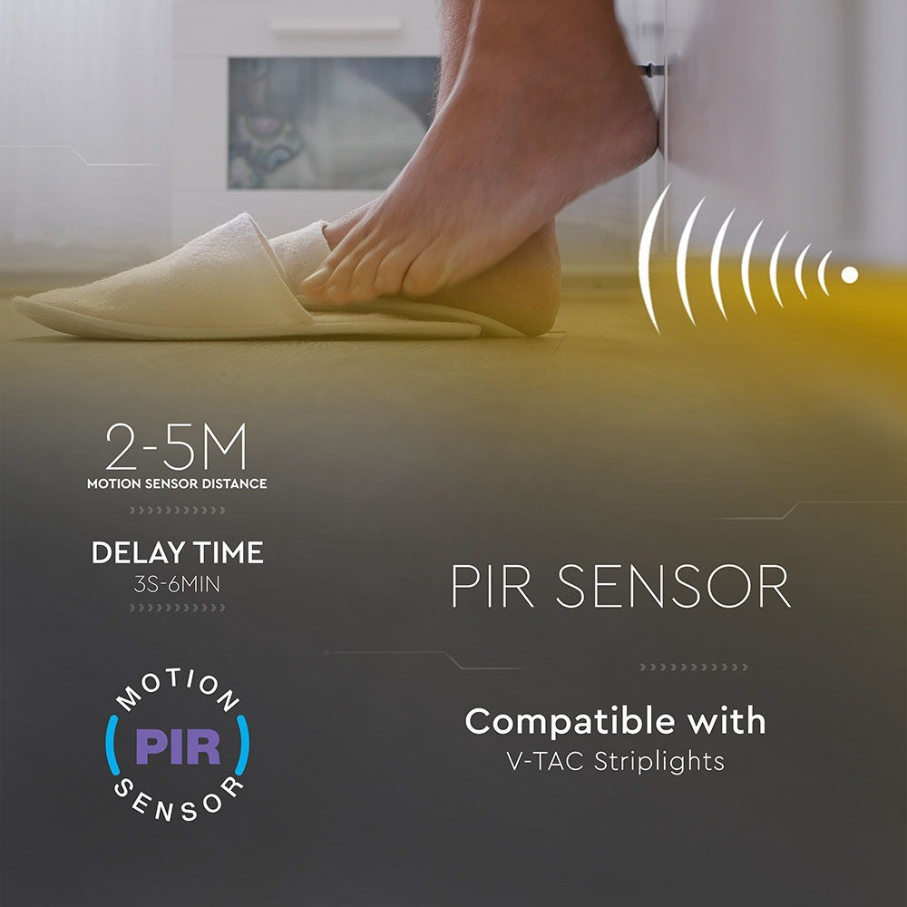 LED Digital Sengelys med Sensorer - Smart Belysning til Sengen