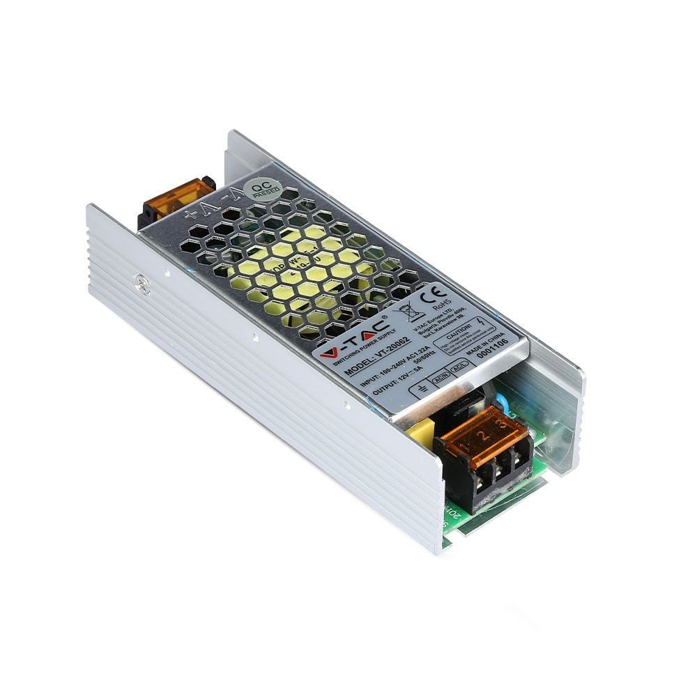 V-Tac 60W Strømforsyning - 12V DC, 5A - IP20 Indendørs Brug