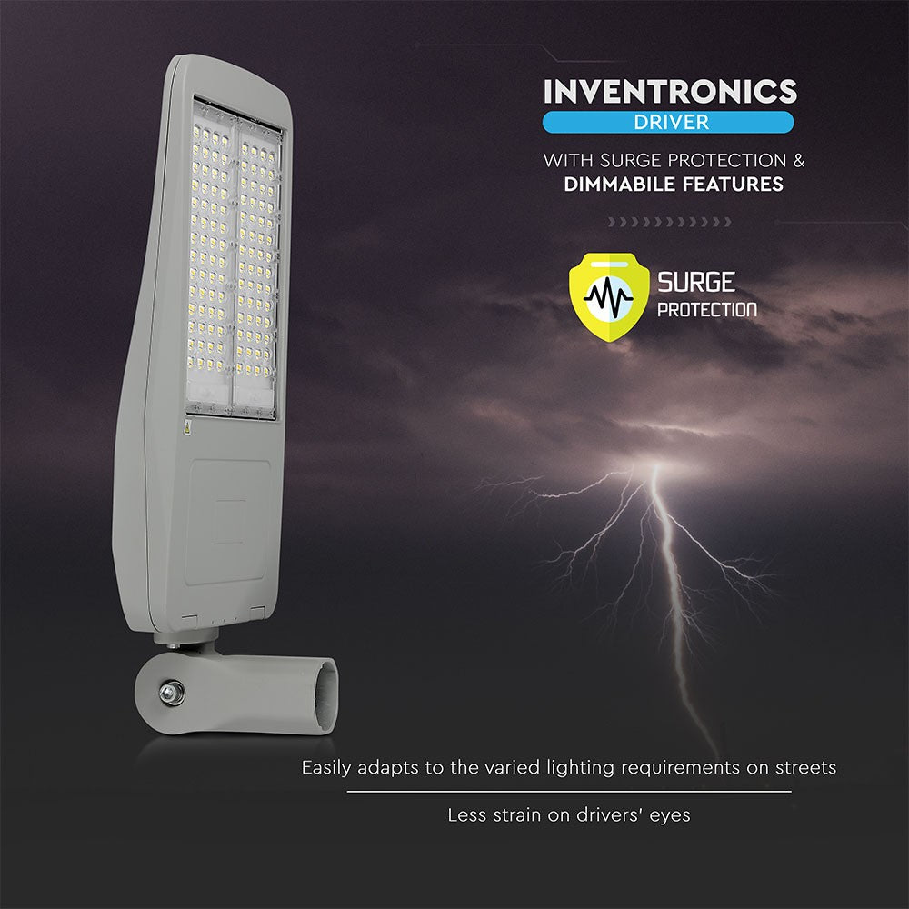 150W Gadearmatur - LED, Dimbar, Samsung Chip, 4000K, 140lm/W