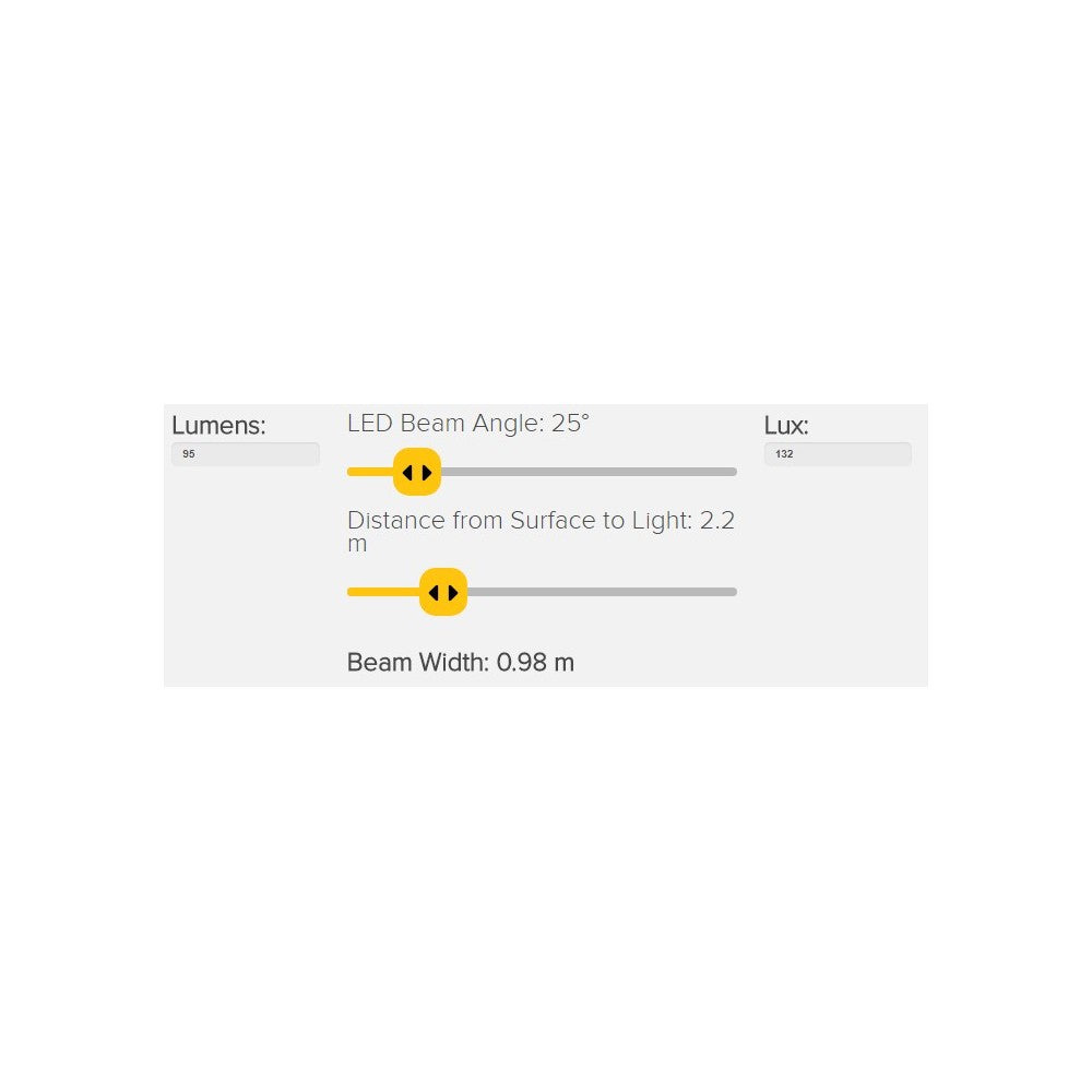1,5W LED Indbygningslyskilde til elevator - Erstatter 15W - Ø4,2 cm Hul, Ø5,2 cm Mål, 25° Spredning, 2m Ledning - Input: 230V - 110lm - RA80