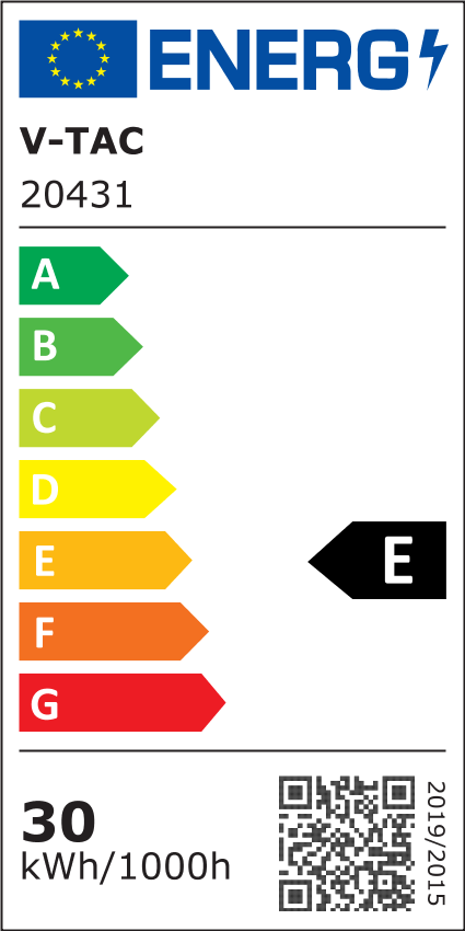 30W LED Gadelys med Fotocellesensor og Samsung Chip - Inkluderer Adaptor - 6500K, 100lm/W - Energibesparende og holdbart lys til udendørs belysning