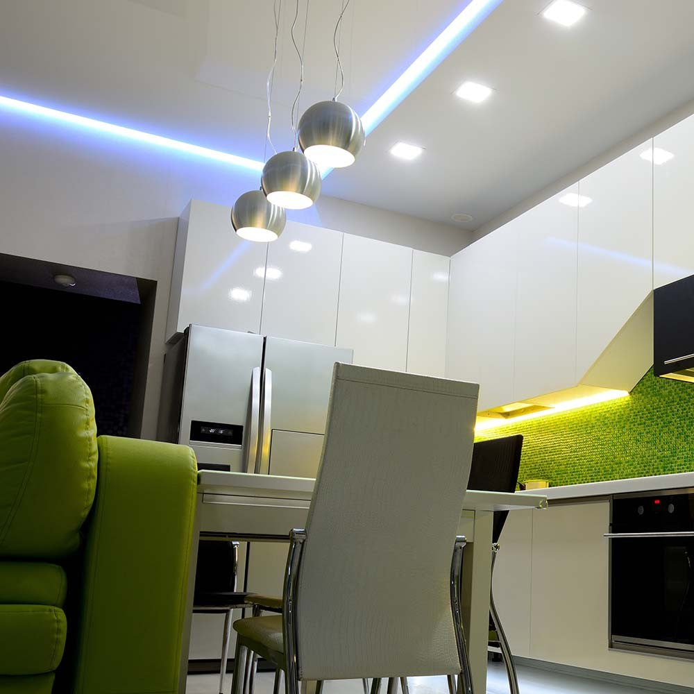 60 LED Stripelys RGB 7W/m IP20 24V - 10m/rulle