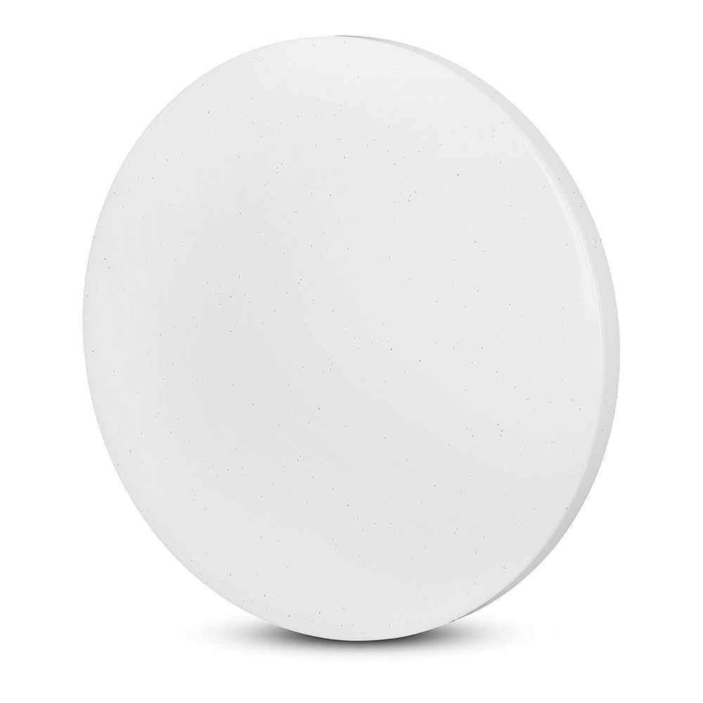 36W LED Dome Lys med Stjernehimmel Dæksel - 450mm, CCT 3in1 Rundt - 3900lm