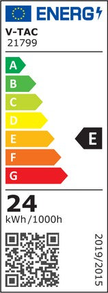 V-Tac T8-Samsung150 Pro - Samsung LED chip, 24W LED rør, 150 cm, 5 års producentgaranti