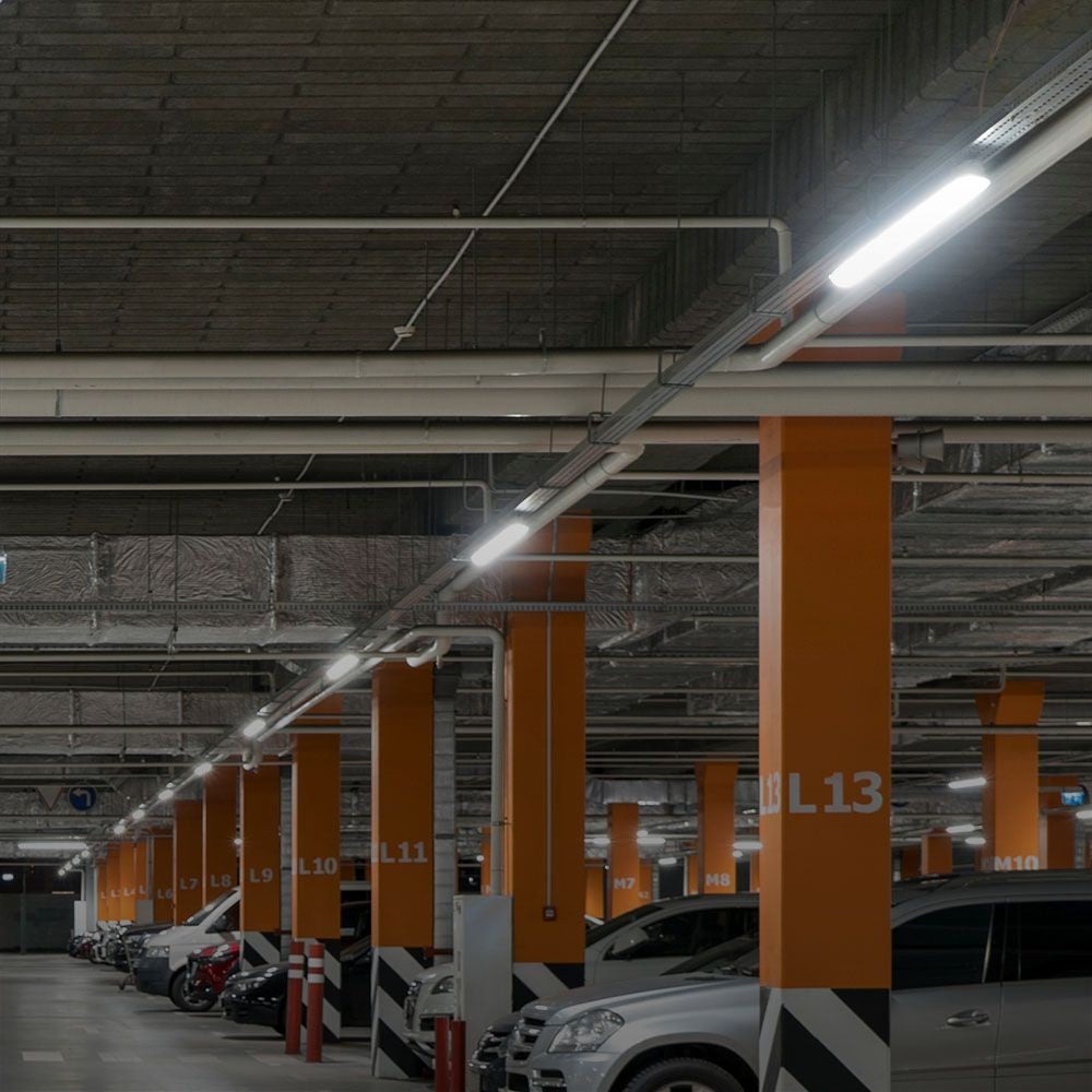 48W LED WP X-serie Rør - Økonomisk, 150cm, 6500K, 120lm/W - Høj lysstyrke og energieffektivitet, velegnet til udendørs brug.