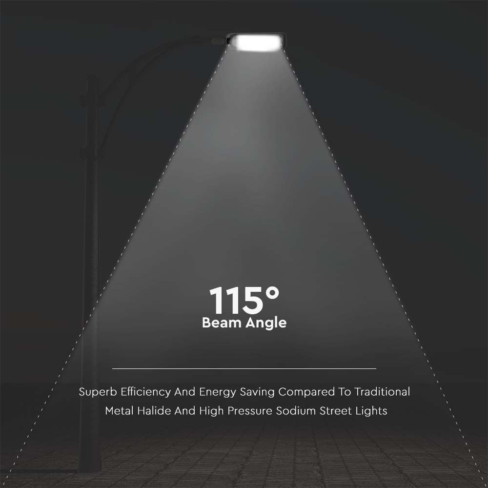 50W LED gadelys med 4000K lysfarve, 4270lm, RA70, IP65 – Vejrbestandig og energieffektiv belysning til gader og veje
