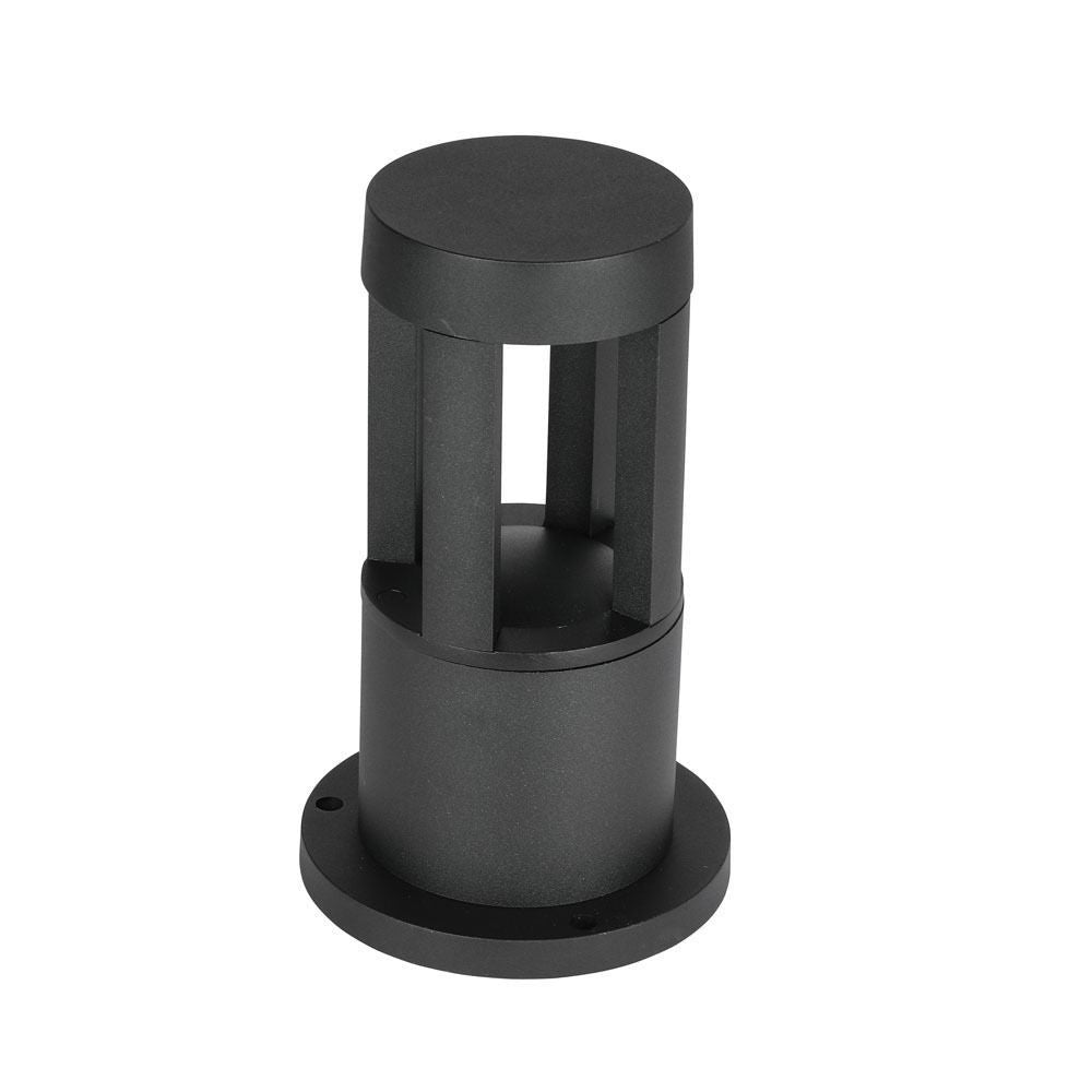 V-Tac 10W LED Havelampe - Sort, 25 cm, Vandtæt, 230V, 450lm, RA80