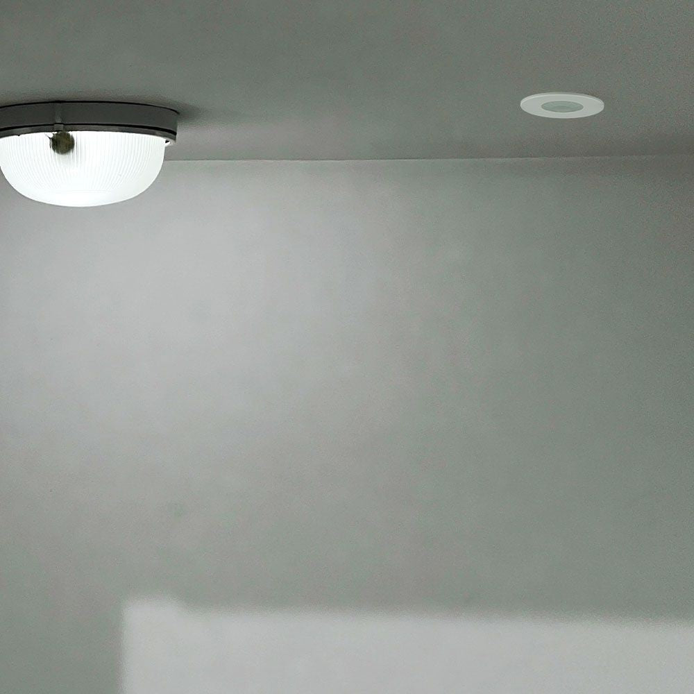 COB PIR Sensor med 360° detekteringsrækkevidde, hvid hus