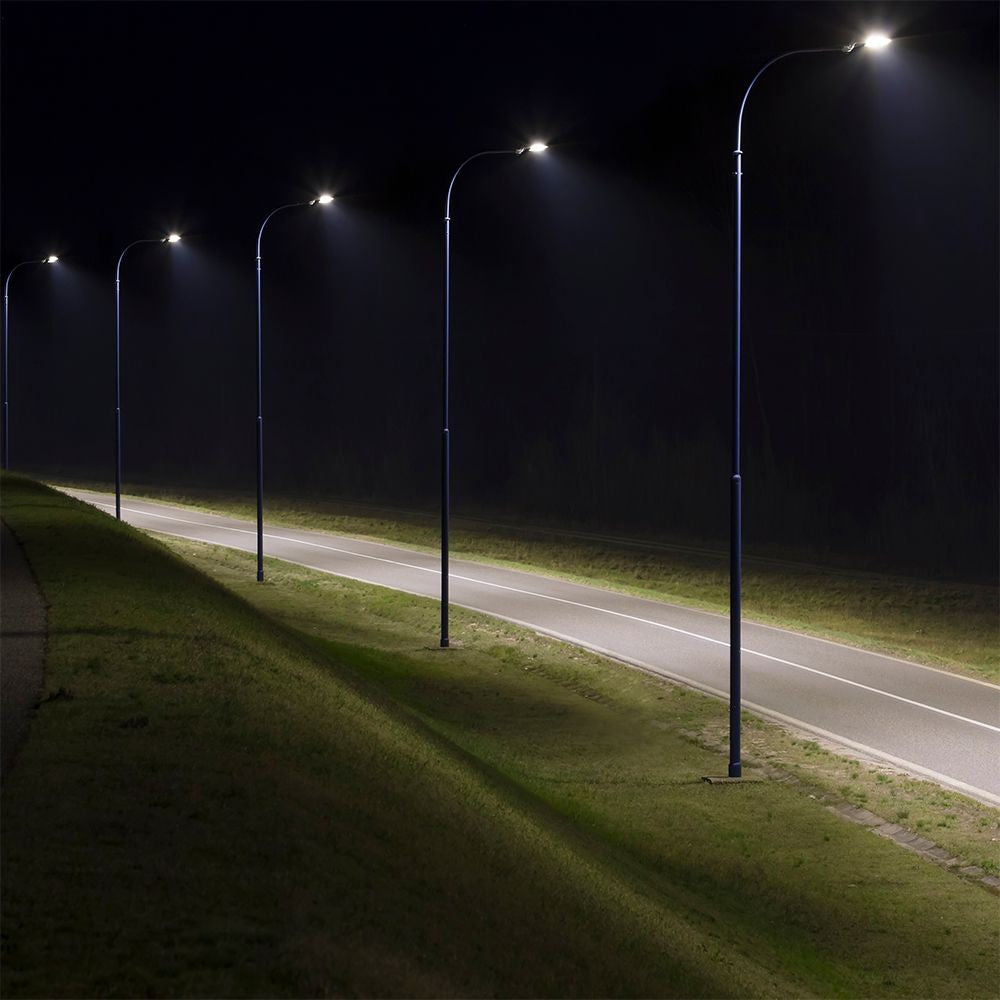 V-TAC LED gadebelysning 50W med Samsung chip, 4000K, 4700lm, RA80, IP65 - 5 års producentgaranti