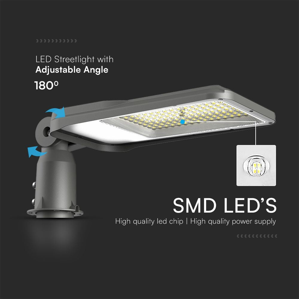 V-TAC LED gadebelysning 50W med Samsung chip, 4000K, 4700lm, RA80, IP65 - 5 års producentgaranti