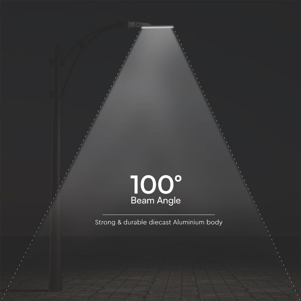 V-TAC LED gadebelysning 50W med Samsung chip, 4000K, 4700lm, RA80, IP65 - 5 års producentgaranti
