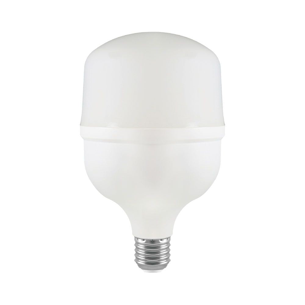 T100 LED Pære 30W E27 Plastik, 6500K - Kraftig lysstyrke på 3210lm og høj farvegengivelse med RA80