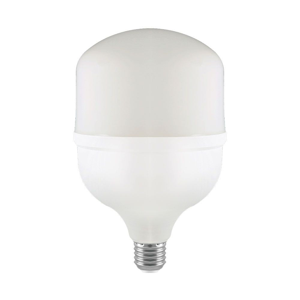 T160 LED Pære 60W E27 - Plastik, 6500K, med E40 Ring