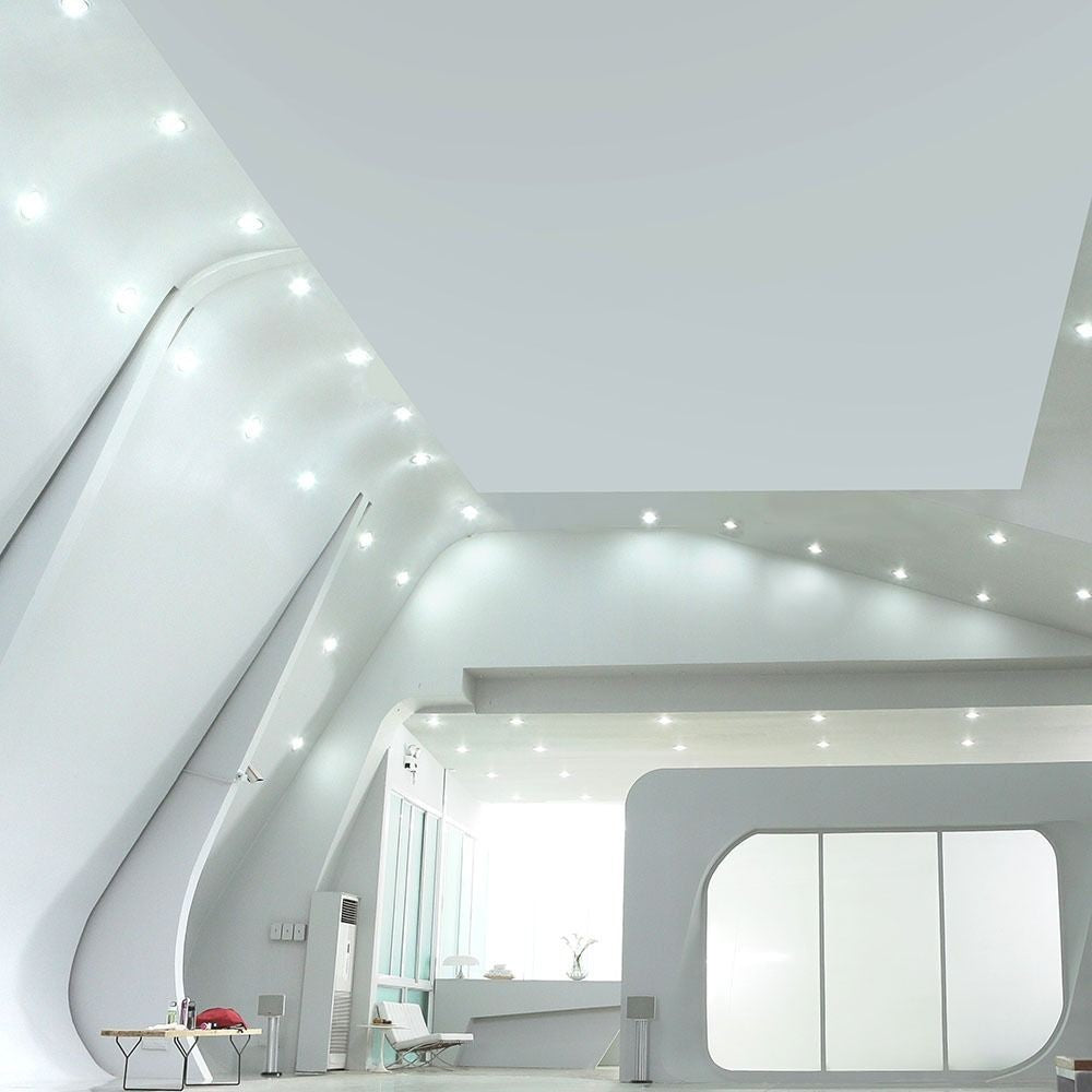 V-Tac 20W LED indbygningsspot - Erstatter 180W, Ø16,7cm hul, Ø18cm mål, 230V
