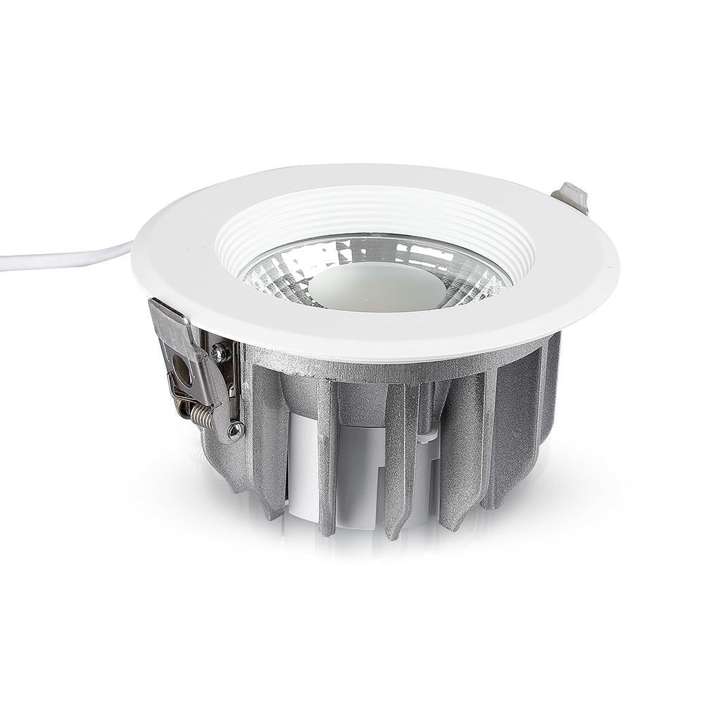 V-Tac 20W LED indbygningsspot - Erstatter 180W, Ø16,7cm hul, Ø18cm mål, 230V