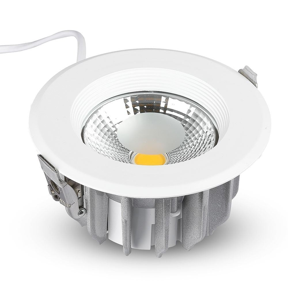 V-Tac 20W LED indbygningsspot - Erstatter 180W, Ø16,7cm hul, Ø18cm mål, 230V