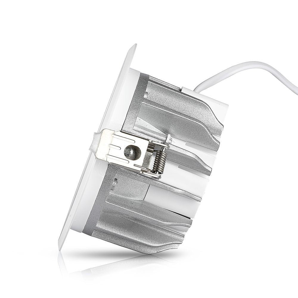 V-Tac 20W LED indbygningsspot - Erstatter 180W, Ø16,7cm hul, Ø18cm mål, 230V