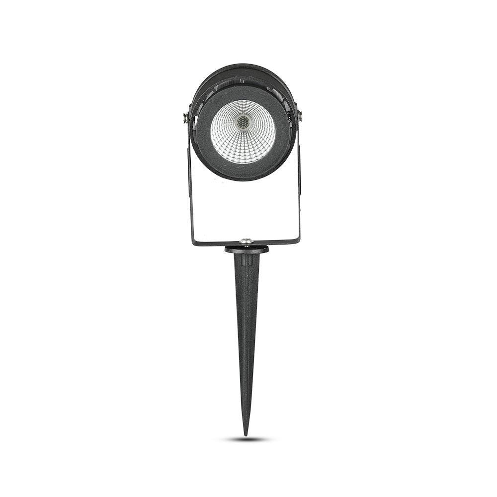 V-Tac 12W LED Havelampe Sort IP65 230V 720lm RA80