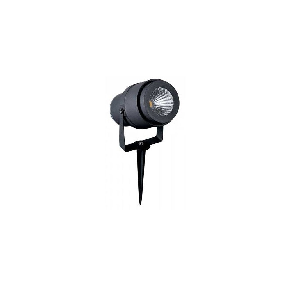V-Tac 12W LED Havelampe Sort IP65 230V 720lm RA80