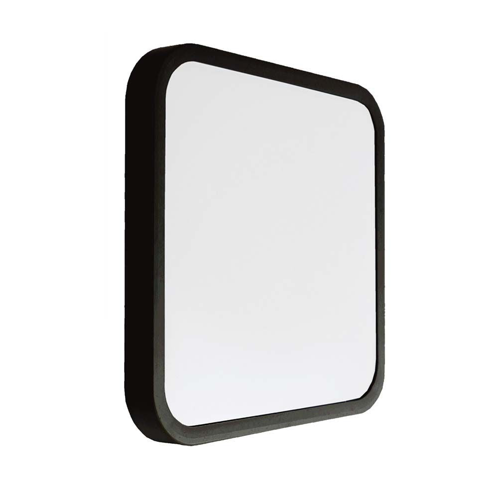 18W LED Dome Lampe med Sensor, Samsung Chip, 4000K, Kvadratisk Design, Sort Ramme, IP44 Godkendt