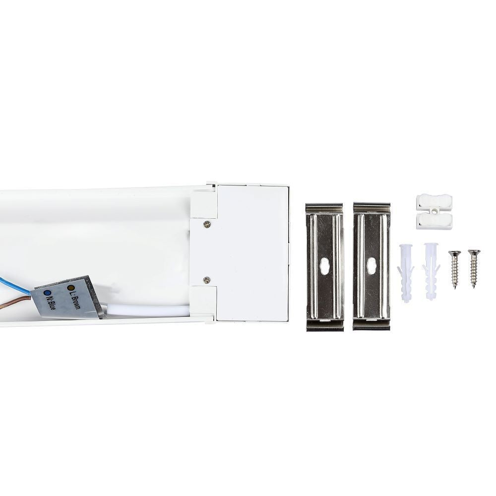 V-Tac 40W LED Armatur - Samsung Chip, 120 cm, 230V, 4800lm, RA80, 5 års garanti