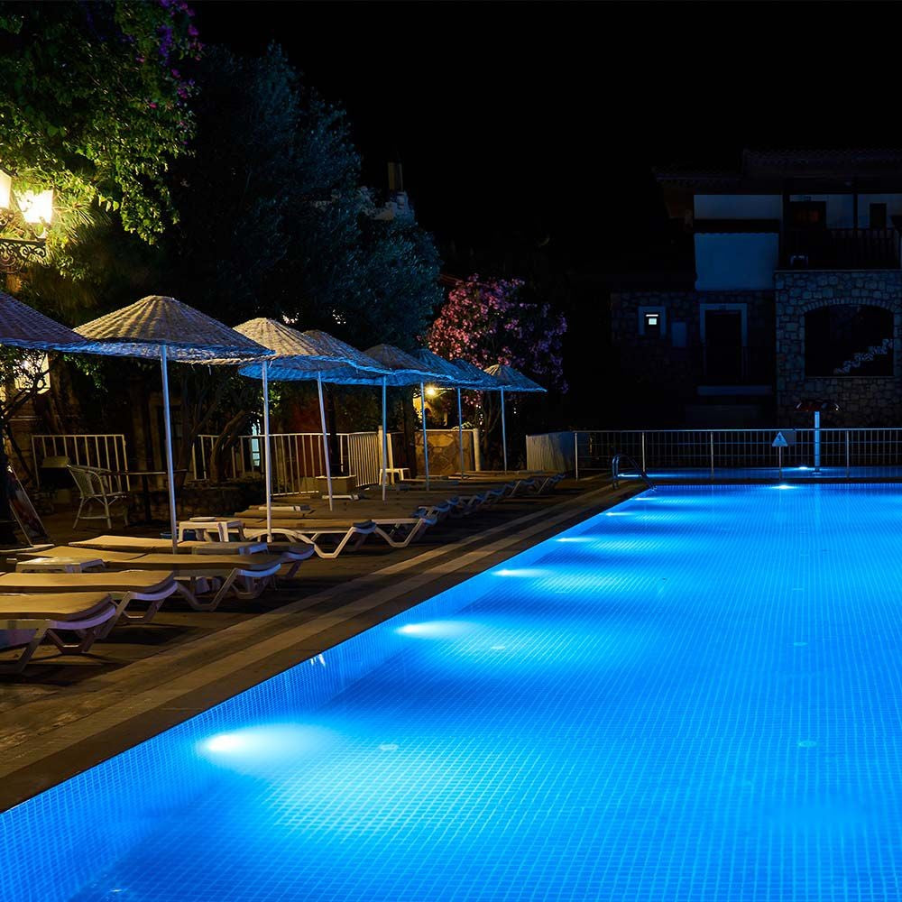 35W LED GLAS POOLLYS 6500K - VT-12135 IP68 12V 4100lm