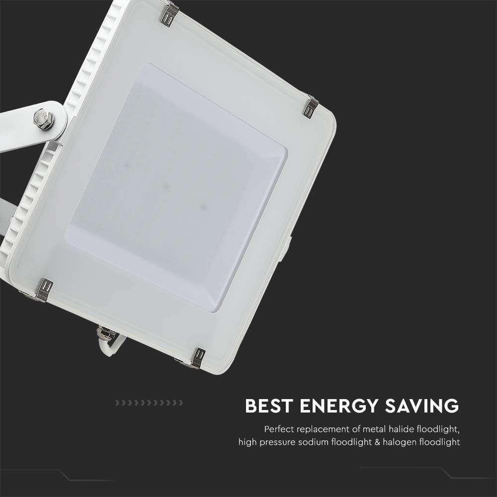 V-Tac 200W LED projektør - Samsung LED chip, arbejdslampe, udendørs, 5 års garanti