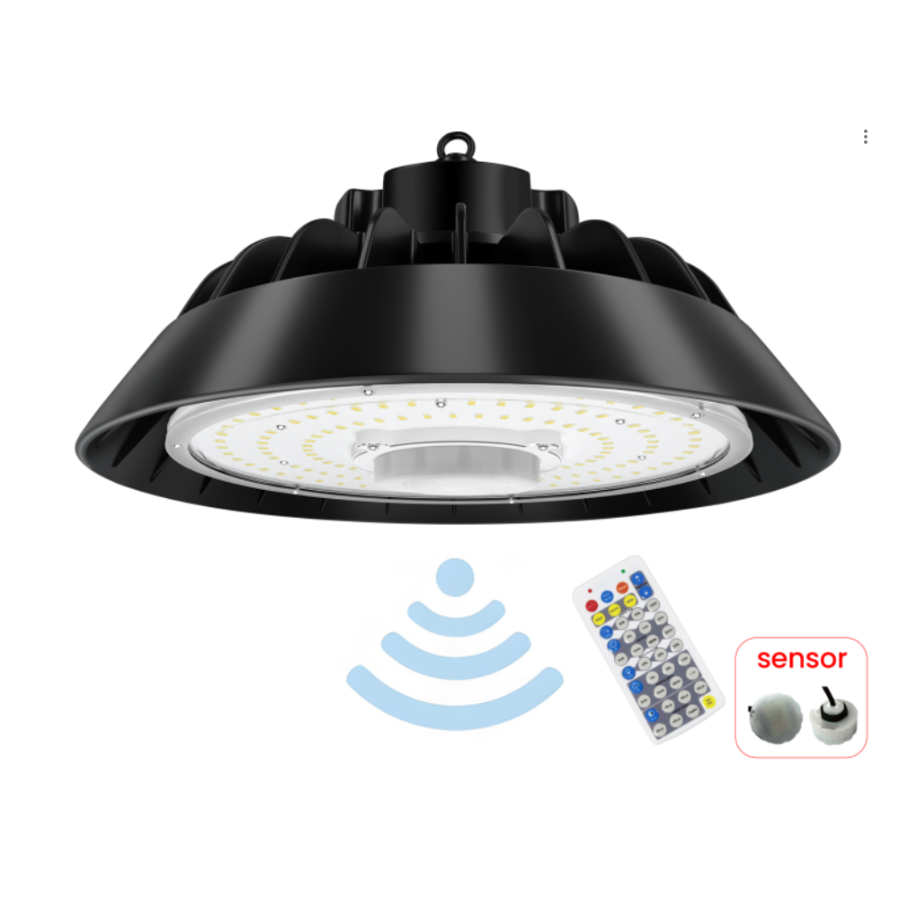 Sensor High Bay Intelligent2 - 150W med Indbygget Lys- og Bevægelsessensor, 150lm/W, 5 Års Producentgaranti