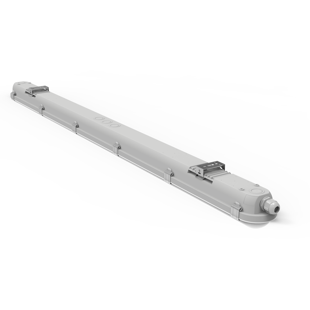 150 cm 0-10V RA90 HiCRI Armatur - 60W, Genemførttrådet, IP65